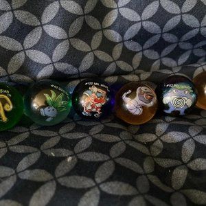 pokemon marbles vintage collectible